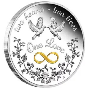 One Love 2022 - �I�[�X�g�����A - �V���o�[ �R�C�� - �M�t�g�{�b�N�X���� - 1 �I���X PP-