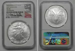 2007 W o[jbV AJ Vo[ C[O - NGC MS 70 }CN LbX TC #8055