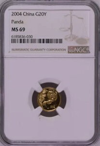 NGC MS69 2004 `Ci p_ 1/20 IX 