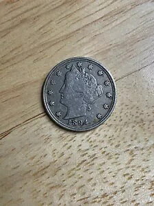 1894 LIBERTY V NICKEL ~ ƂĂfGȃRC