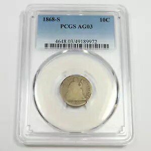 1868 S PCGS AG3 - Vo[ V[g _C - čRC #49484A