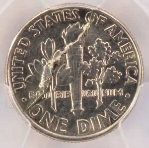 2007-P PCGS 10c ���[�Y�x���g �_�C�� �X�v���b�g �_�C ���o�[�X AU58 2