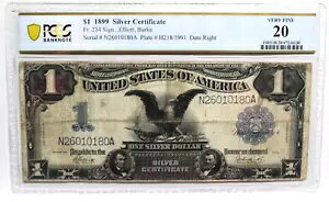 $1 1899 Vo[ؖ FR 234 PCGS 20 ɏ㎿ȃGIbg o[N fGł!