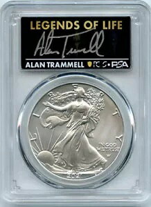 2021 ASE $1 ^Cv 2 PCGS PSA MS70 WFh Iu Ct A g fgCg ^CK[X