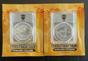 2024 ��A�t���J �V���o�[ �N���[�K�[�����h 1oz ULTRA BREAKS PCGS MS70 1/890 �E���g�����x��
