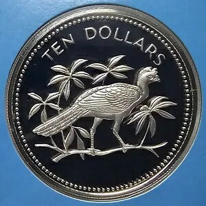 1975 �x���[�Y $10 �V���o�[ �v���[�t �R�C�� �A���B�t�@�E�i �O���[�g �L�����b�\ �o�[�h �Â��{�� # 1027