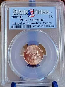 2009 D �����J�[���`���� 1c �Z���g PCGS SP69RD �T�e���d�グ