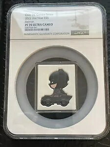 2022 2 IX .999 t@C Vo[ obg} `r RC NGC PF70 DC R~bNX WXeBX [O