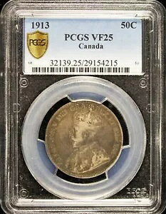 1913 N Ji_ P.C.G.S. VF25 50Zgd