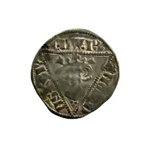 エドワード 1 世 アイリッシュ ペニー - ダブリン ミント (HHC8018)