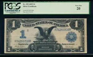 AC Fr 233 1899 $1 Vo[ؖ PCGS 20