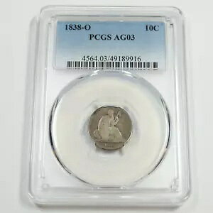 1838 O PCGS AG3 - Vo[ V[g _C - čRC #49429A