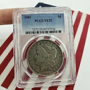 1901 PCGS VF25 K h 1 h oeB Eh C[On