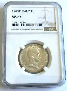 C^A 1915 G}kG[ 3  2  NGC MS62 ݁AUNC