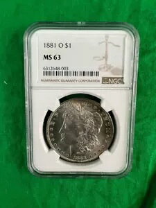 1881 O NGC MS63 [K Vo[ _[ $1 US RC C{[ (A2)