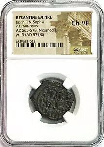 AD 565-578 rU`鍑 AE n[ttHX WXeB 2  & \tBA RC NGC CHOICE VF