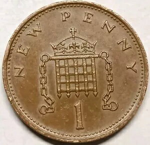 1971 UK GB ONE 1 NEW PENNY NC[ GUxX 2  ?? COh RC 1 NEW yj[