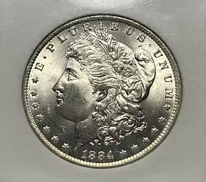 (1) �S�[�W���X �u���X�g �z���C�g 1884-O ���[�K�� �V���o�[ �_���[ PCGS MS65