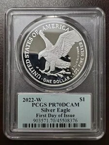 2022-W v[t Vo[ C[O PCGS PR70 FDOI N[uh xeY x - X[ X|bg rW