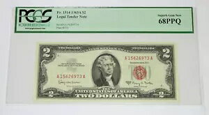 1963 A PCGS 68PPQ $2 2 h bh V[ US FR-1514 m[g #51605F