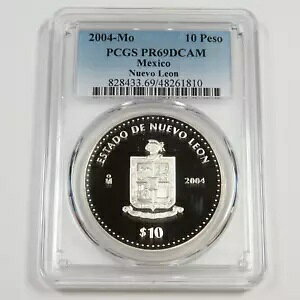 2004 Mo PCGS PR69 DCAM TOP POP - ���L�V�R - �V���o�[ �k�G�{ ���I�� 10 �y�\ �R�C�� #51265A