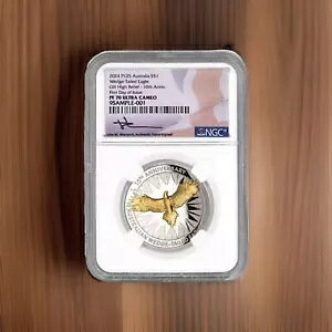 2024 �I�[�X�g�����A �I�i�K ���I 10th �����b�L NGC FDOI PF70 UC �������� 1�I���X �V���o�[