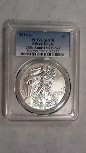 2011 S PCGS MS70 Vo[ C[O 25 NLOZbg A $1.00 RC!