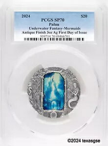 2024 pI $20 A_[EH[^[ t@^W[ 3 IX Vo[ RC PCGS SP70 s