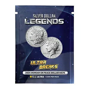 2024 PCGS ULTRA BREAKS MS70 �V���o�[ �_���[ ���W�F���h ���J���p�b�N