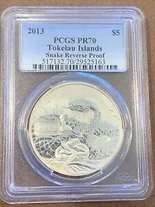 2013- �g�P���E���� - $5.00 �X�l�[�N ���o�[�X �v���[�t- PCGS- PR70- �l�� 1,553