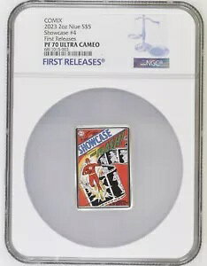 2023 �j�E�G DC COMIX �V���[�P�[�X #4 �t���b�V�� 2 �I���X �V���o�[ �J���[���C�Y�h �v���[�t �R�C�� NGC PF70 FR