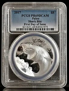 2017 $5 pI V[NoCg RC PCGS PR69DCAM