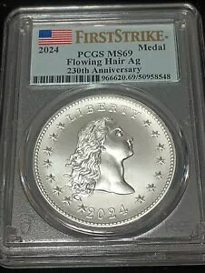 2024 N⃁_ Flowing Hair AG n 230 NPCGS MS69