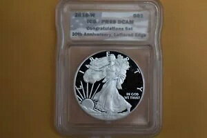 2016 W �v���[�t �V���o�[ �C�[�O�� ICG PR69 ���j���Z�b�g 30 ���N�L�O�����G�b�W