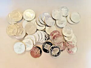 State Quarters $10 FACE (40) PROOF 90% �V���o�[ ���[���n�� �W�����N