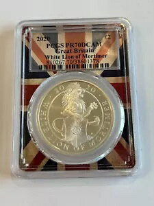 2020 �N�C�[���Y �r�[�X�g �O���[�g�u���e�� �V���o�[ 1 �I���X �z���C�g ���C�I�� �I�u ���[�e�B�}�[ PCGS PR 70