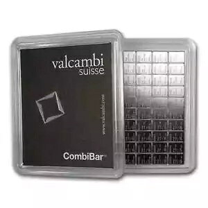 1 �O���� �V���o�[ �o�[ 100 �{ - Valcambi Silver CombiBar? (�A�b�Z�C�t��)