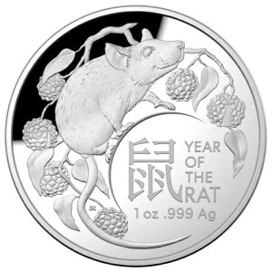 1 �I���X $5 �I�[�X�g�����A��� RAM Lunar - Year of the Rat 2020 PP - Curved-