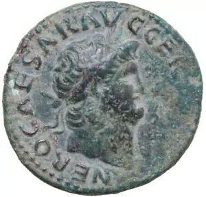 l (AD 54-68) RCƂẴ[} AE uY Flying Victory RIC 312 [}