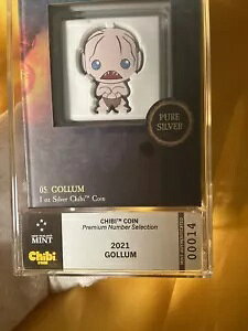 2021 �j�E�G CHIBI COIN PNS #14(�v���~�A�� # �Z���N�V����) GOLLUM 1�I���X �V���o�[ �n�[�h�P�[�X����