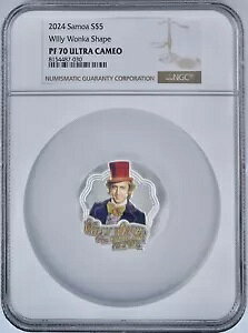 �E�B���[ �E�H���J�ƃ`���R���[�g�H��̌` 2024 �T���A 5 �h�� �R�C�� NGC PF70UCAM