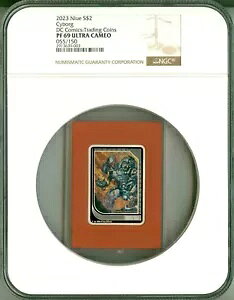 2023 �j�E�G S$2 DC �R�~�b�N�X �g���[�f�B���O �J�[�h �T�C�{�[�O 055/150 NGC PF69 �E���g�� �J���I