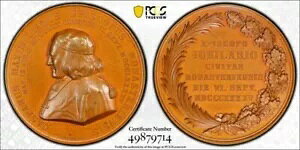 1845 �N�h�C�c �~�����X�^�[�i���h���X�e �t�H�� ���B�V�F�����O ���_�� PCGS SP64 Lot#GV8480