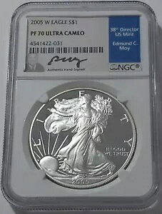 2005 W $1 NGC PF70 Eg JI .999 t@C v[t Vo[ C[O Gh}h C MOY TC