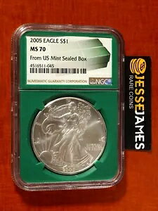 2005 $1 AJ Vo[ C[O NGC MS70 č~g V[ {bNX x O[ RA