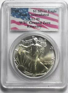 1991 $1 AJ Vo[ C[O 1 h PCGS OEh [ Jo[ WTC 9-11-01