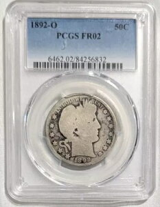 1892-O PCGS FR02 tFA 2 x^[ fCg o[o[ Vo[ n[t_[ ^Cv RC F02