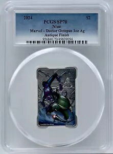 }[x hN^[ INgpX 2024 $2 Vo[ RC 1 IX PCGS SP 70 AeB[NdグJ[