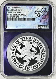 2023 �I�����_ �v���[�t ���C�I�� �h�� NGC PF70DCAM 1�I���X .9999 �t�@�C�� �V���o�[