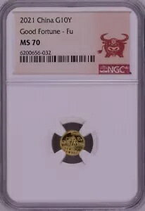 NGC MS70 2021 J^ 1g  COAt (x)
